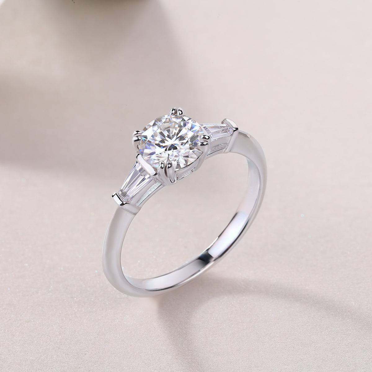 Luxury Moissanite Wedding Ring Set