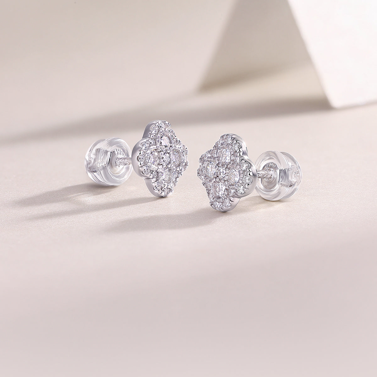 Fragrance Moissanite Earrings