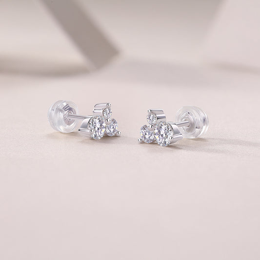 Ocean Wave Diamond Earrings