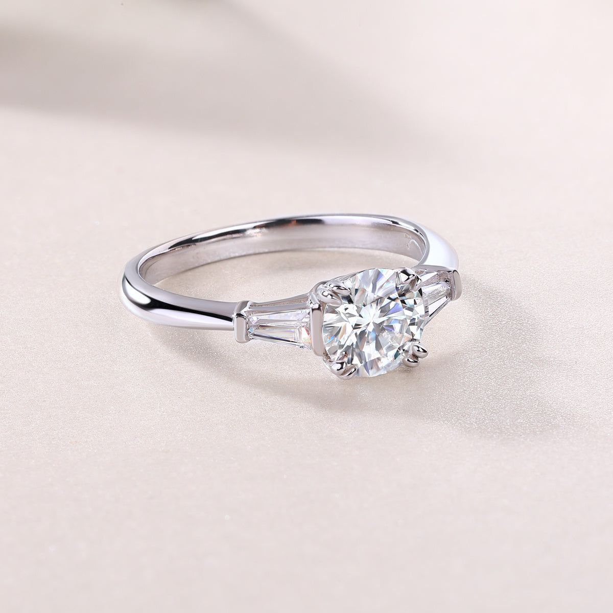 Luxury Moissanite Wedding Ring Set