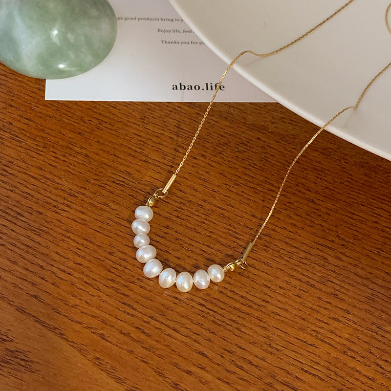 Timeless Pearl Pendant Necklace