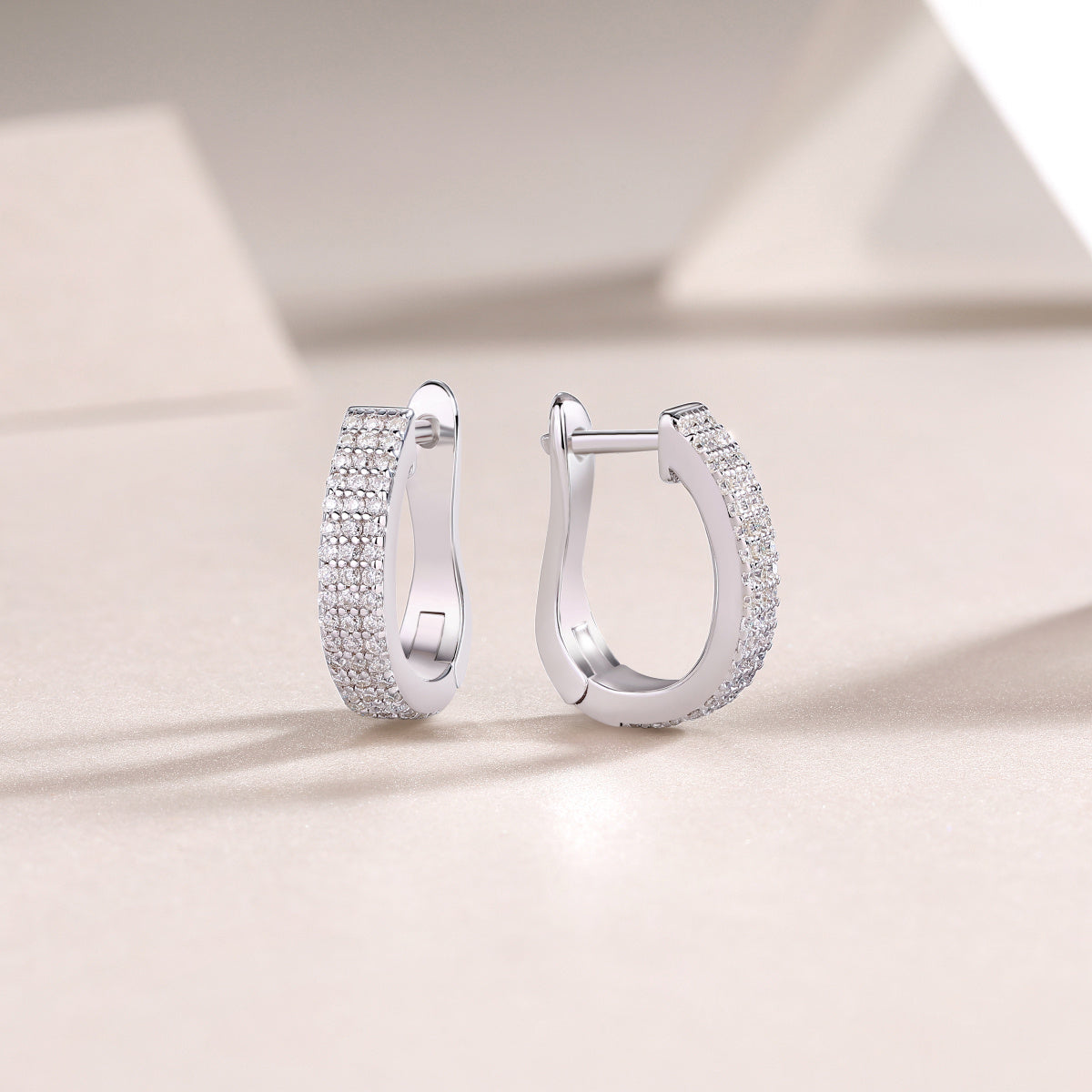 Slow Pace Diamond Moissanite Earrings