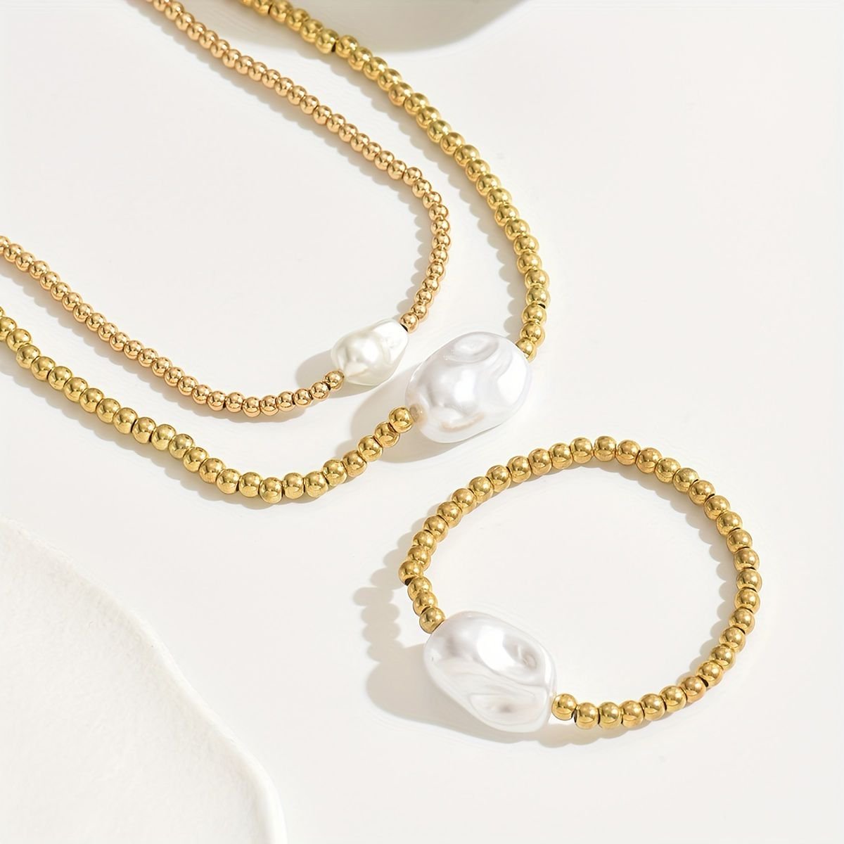 Designer Handmade Jewelry Set – PVD Coated