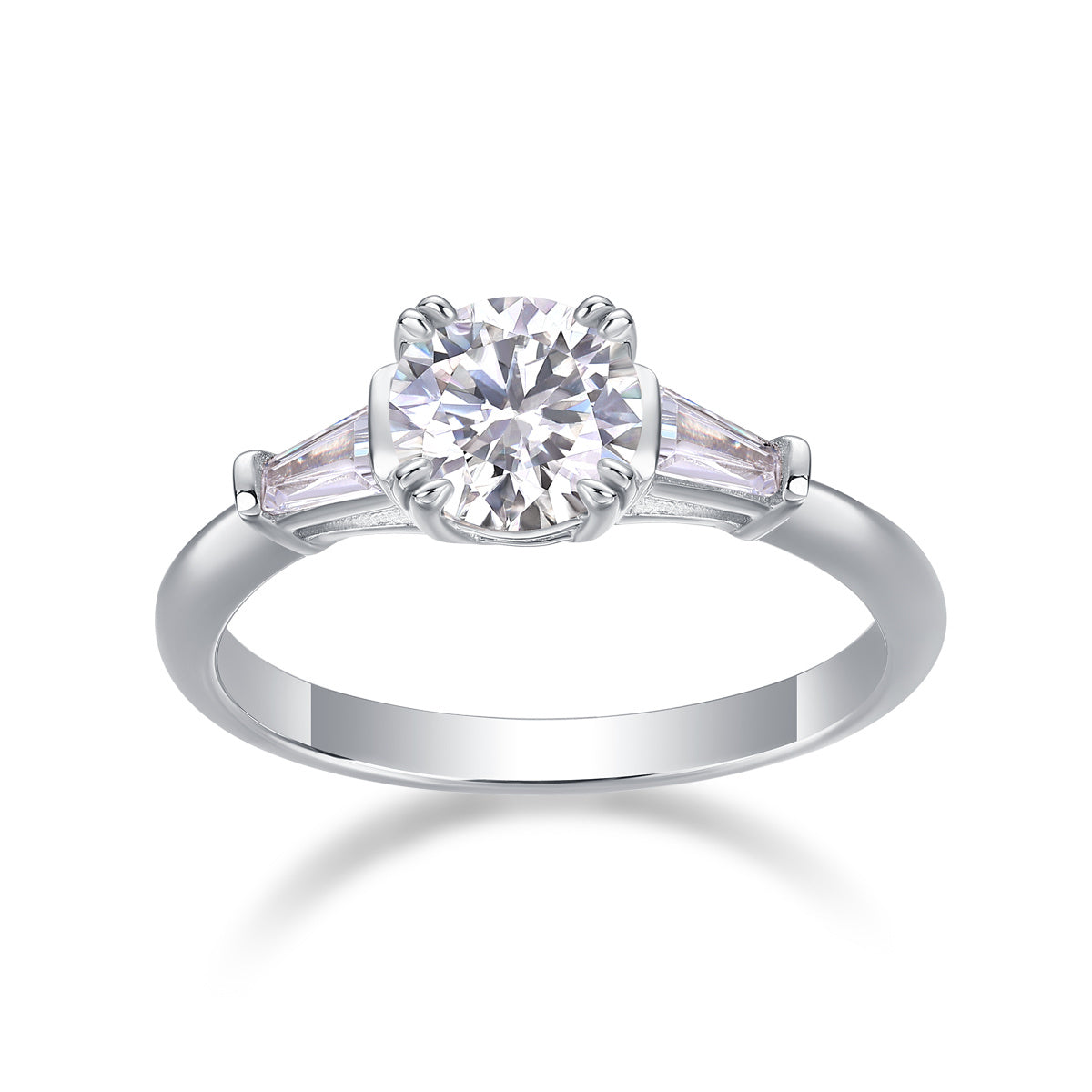 Luxury Moissanite Wedding Ring Set