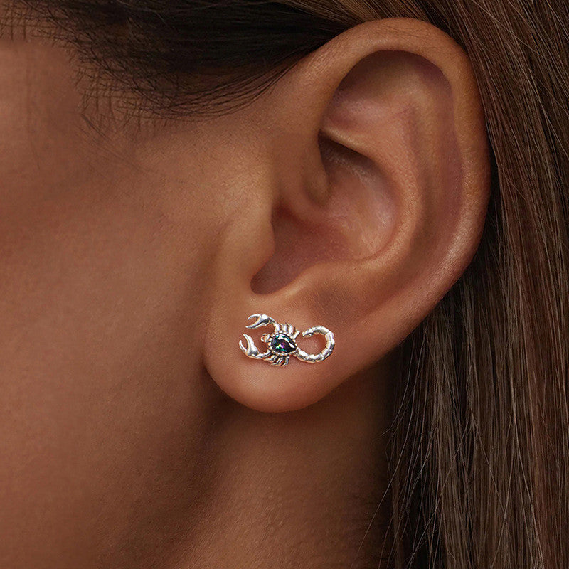 Scorpion Stud Earrings