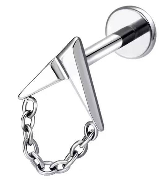 Hawaiian Tropical Style Lip & Cartilage Stud