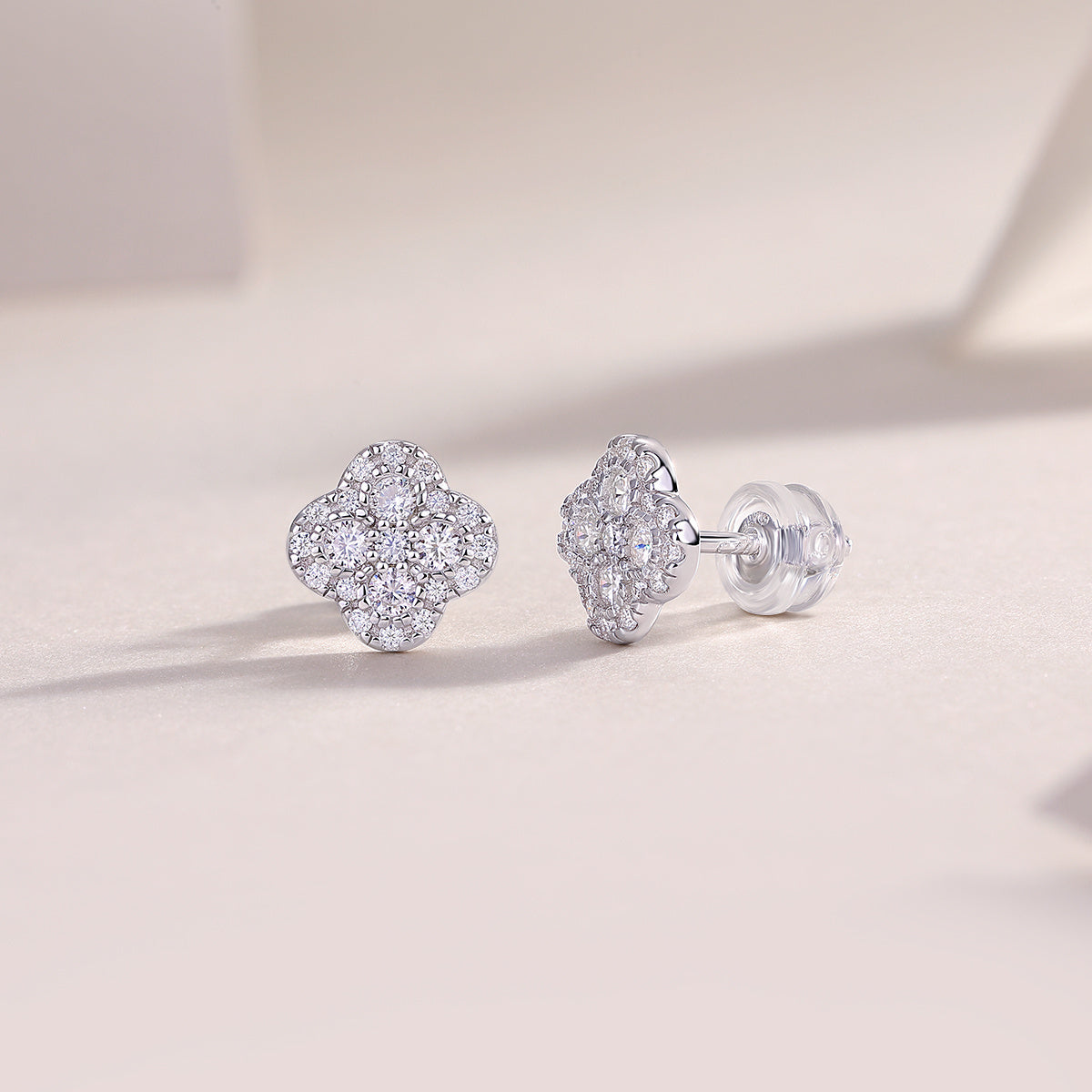 Fragrance Moissanite Earrings