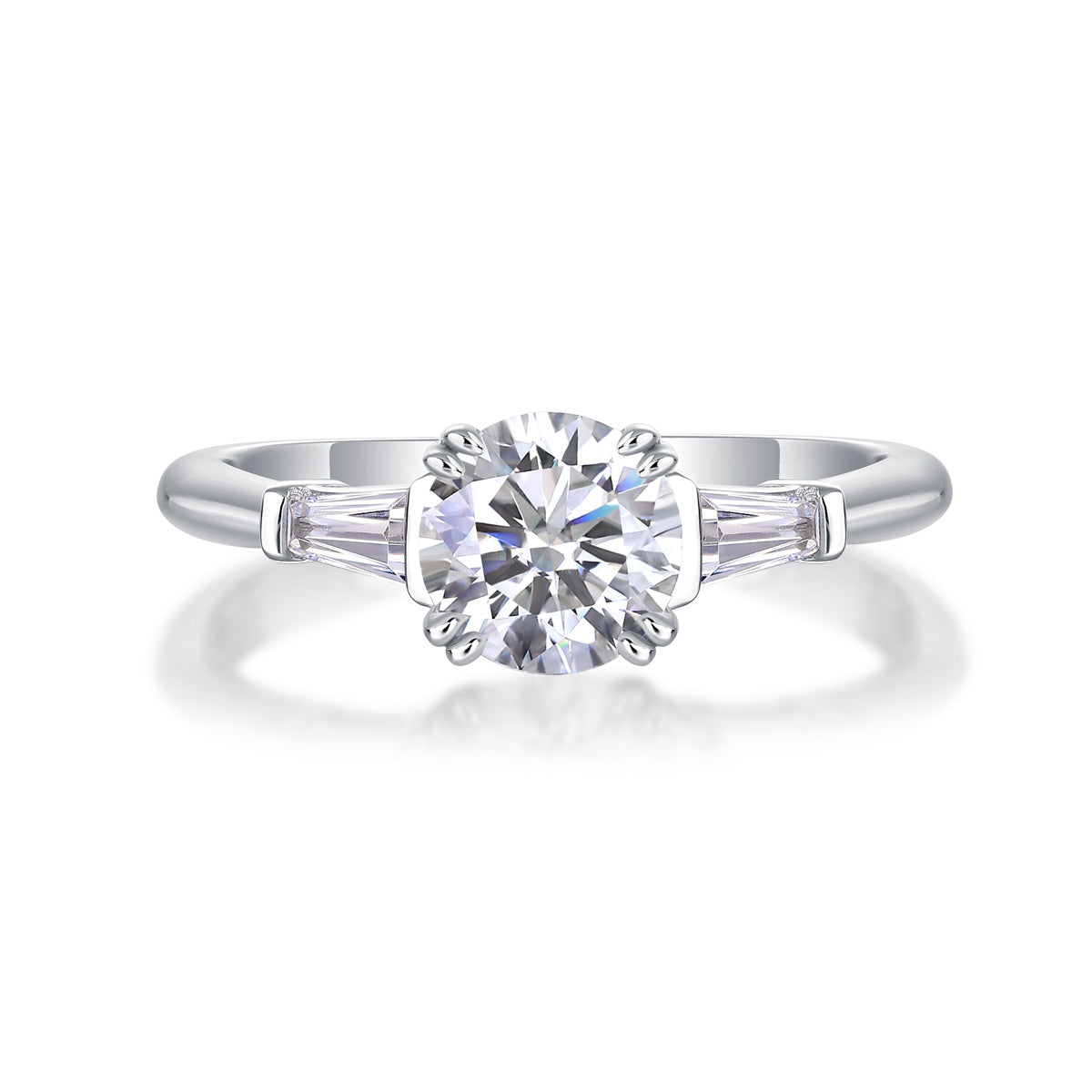 Luxury Moissanite Wedding Ring Set