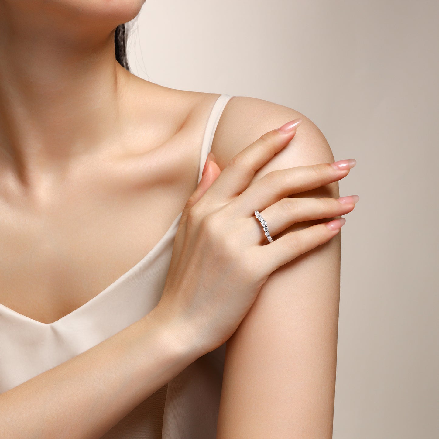 Royal Crest Moissanite Wedding Ring