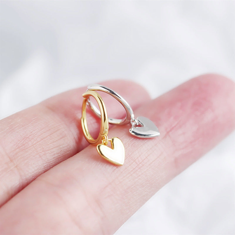 Love Heart Earrings Premium Temperament