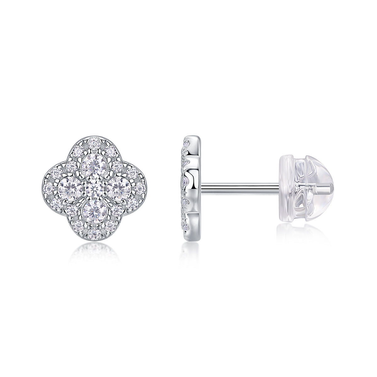 Fragrance Moissanite Earrings