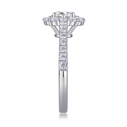 Statement Diamond Solitaire Ring