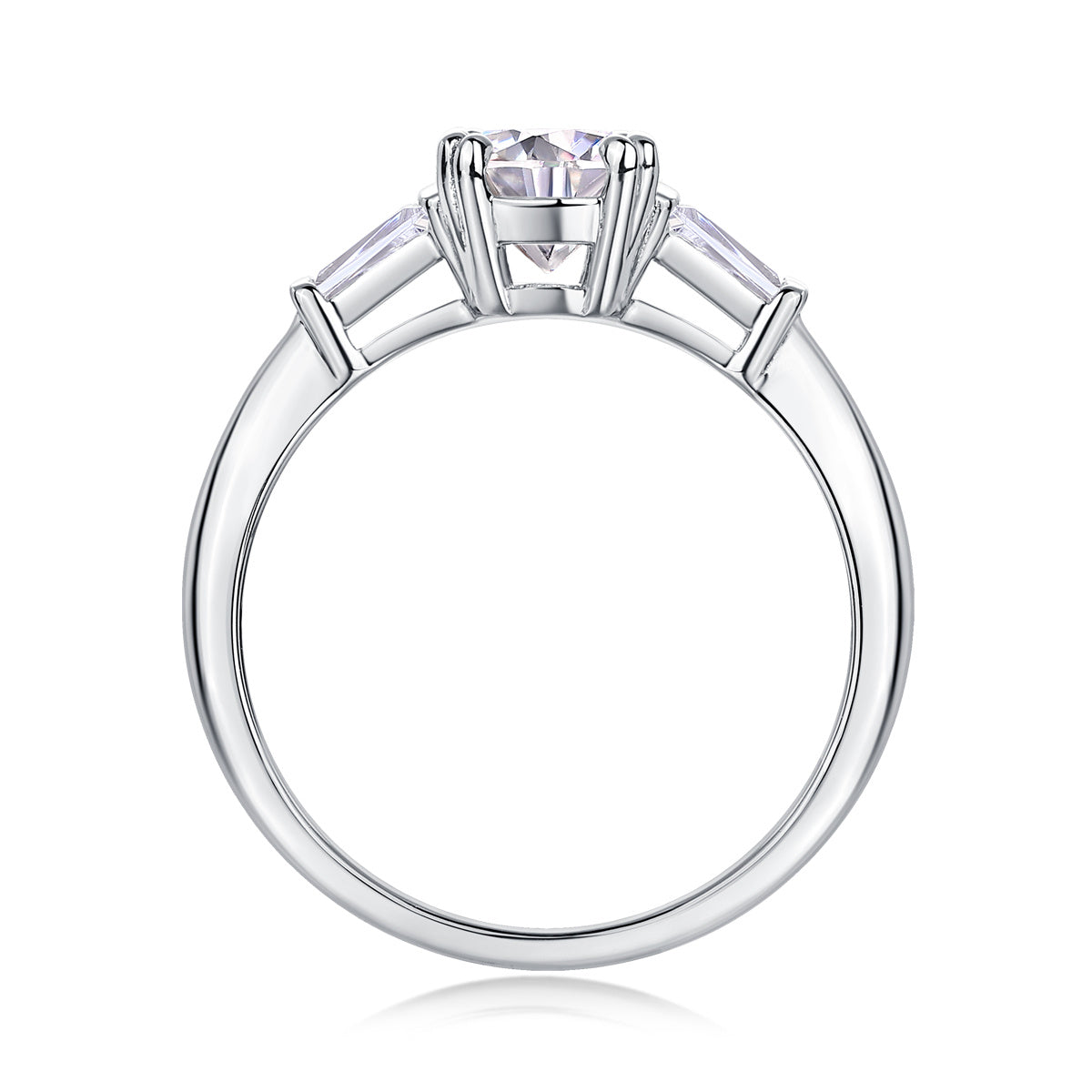Luxury Moissanite Wedding Ring Set