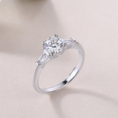 Luxury Moissanite Wedding Ring Set