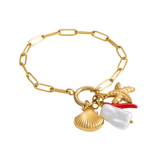 Sun Shell Pendant Bracelets
