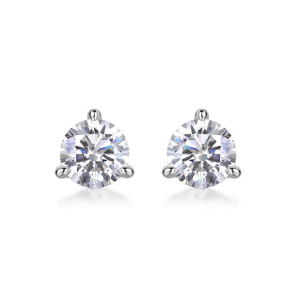 Freeze Frame Moissanite Earrings