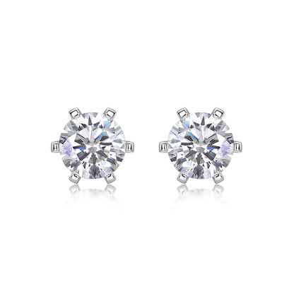 Quiet Moissanite Earrings
