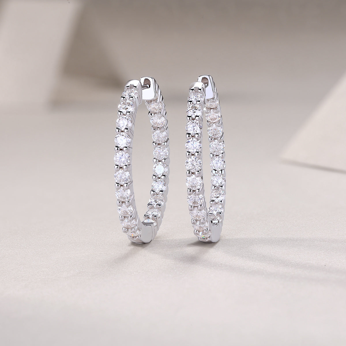 Merman Moissanite Earrings