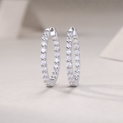 Merman Moissanite Earrings