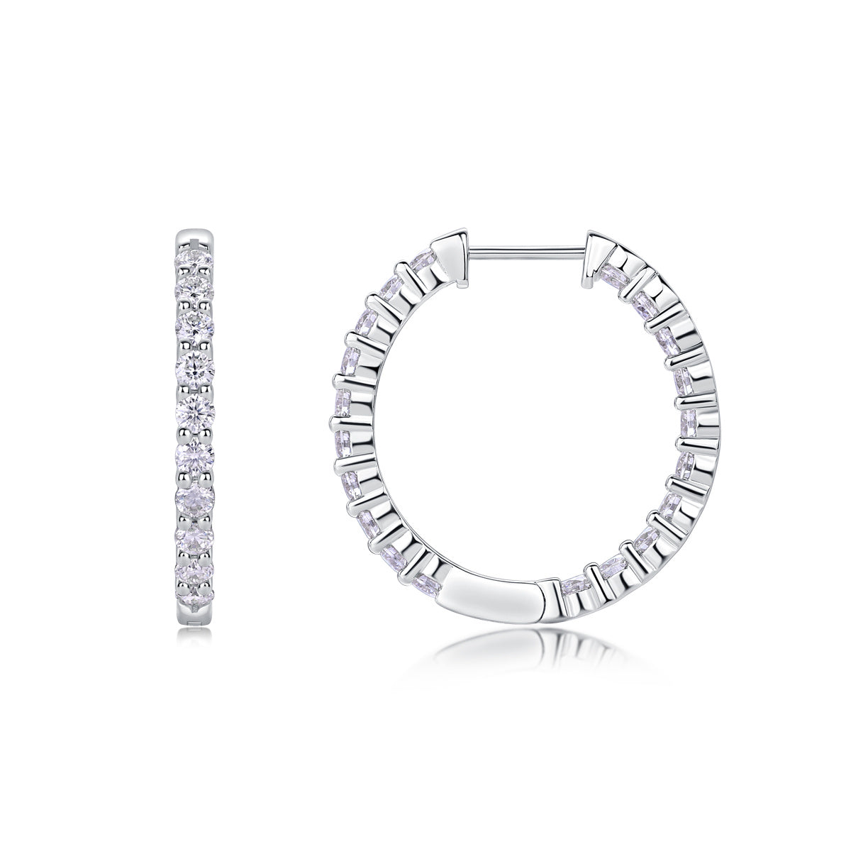 Merman Moissanite Earrings