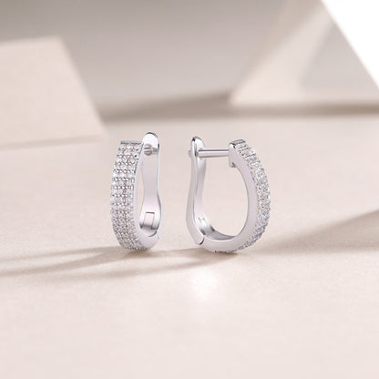 Slow Pace Diamond Moissanite Earrings