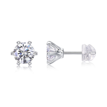 Quiet Moissanite Earrings