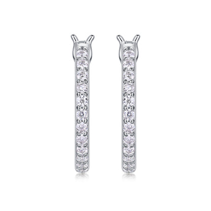 Streamer Diamond Moissanite Earrings