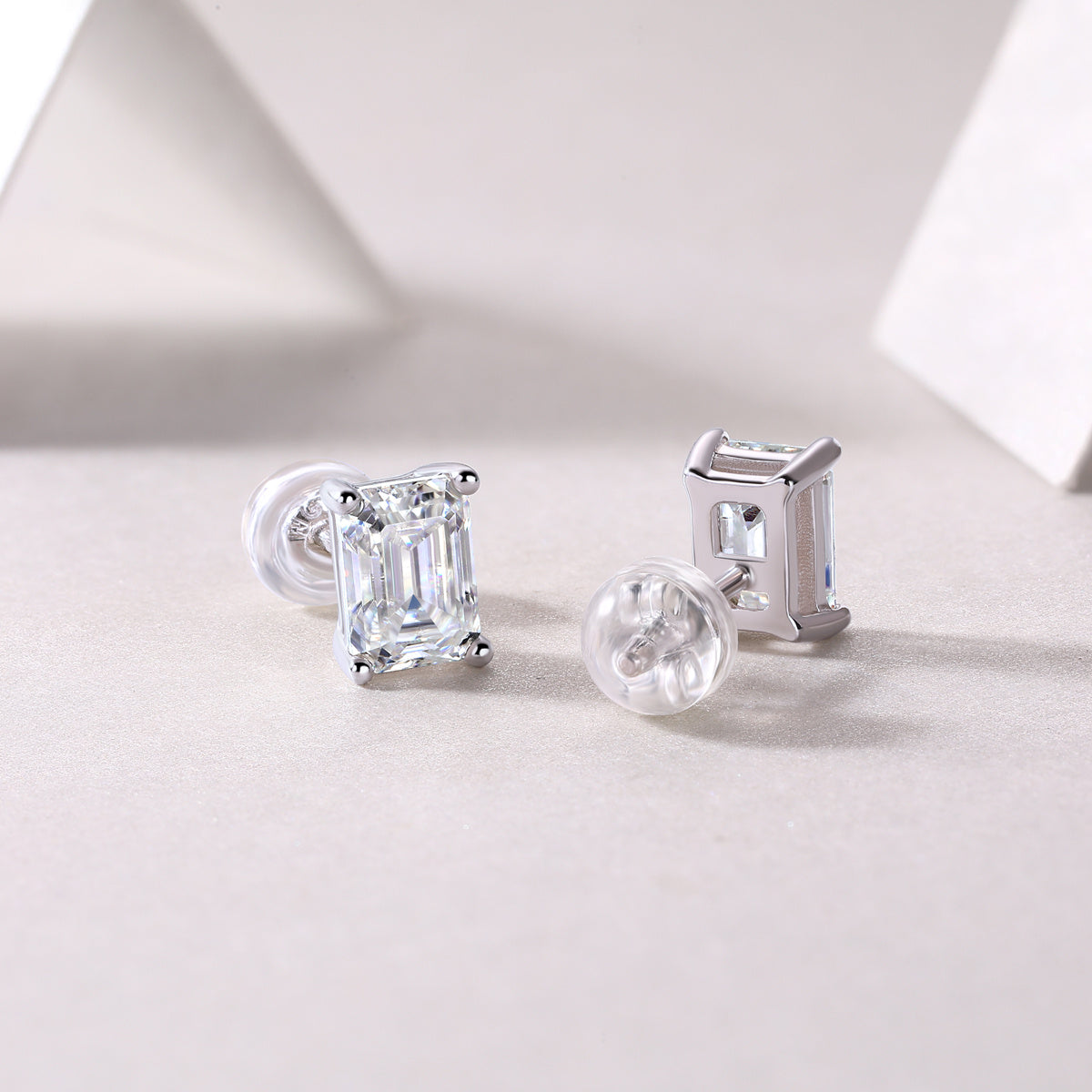 Sink Into Moissanite Earrings