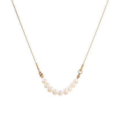 Timeless Pearl Pendant Necklace