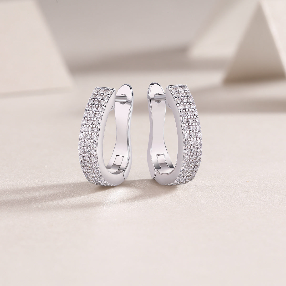 Slow Pace Diamond Moissanite Earrings