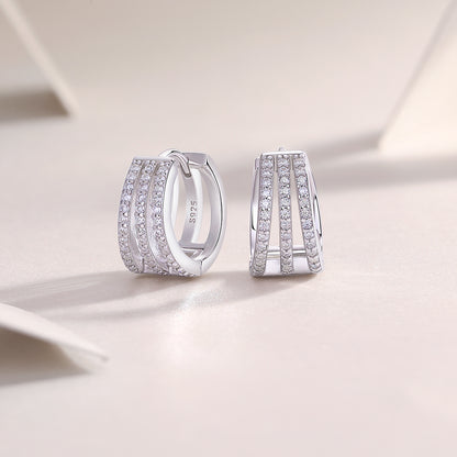 Human March Moissanite Earrings