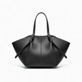 Luxe Winged Leather Tote