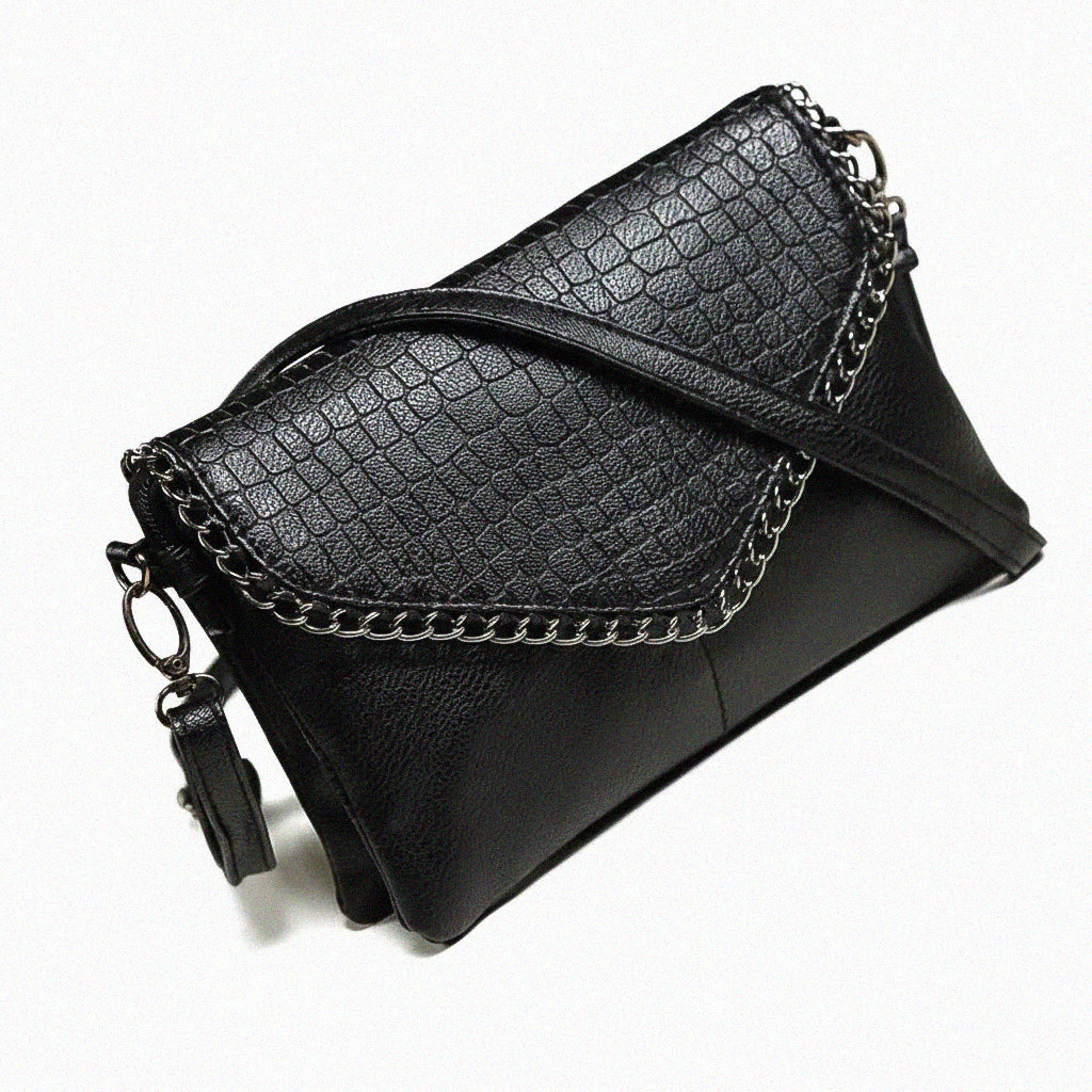 Eclipse Black Chain Crossbody
