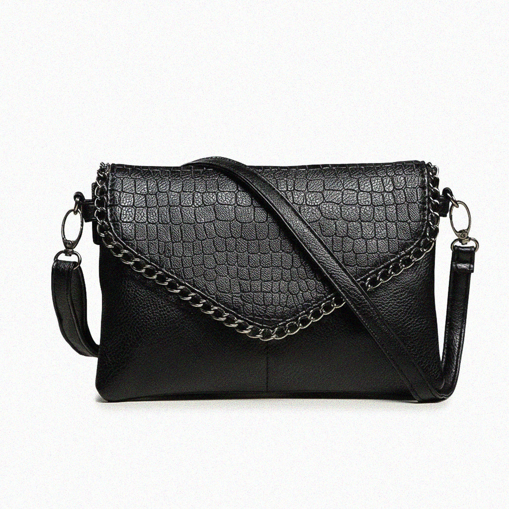 Eclipse Black Chain Crossbody