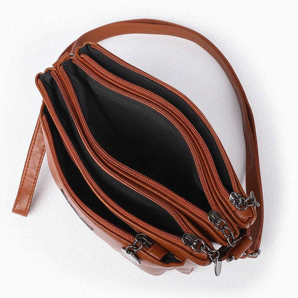 Zip Wristlet Crossbody