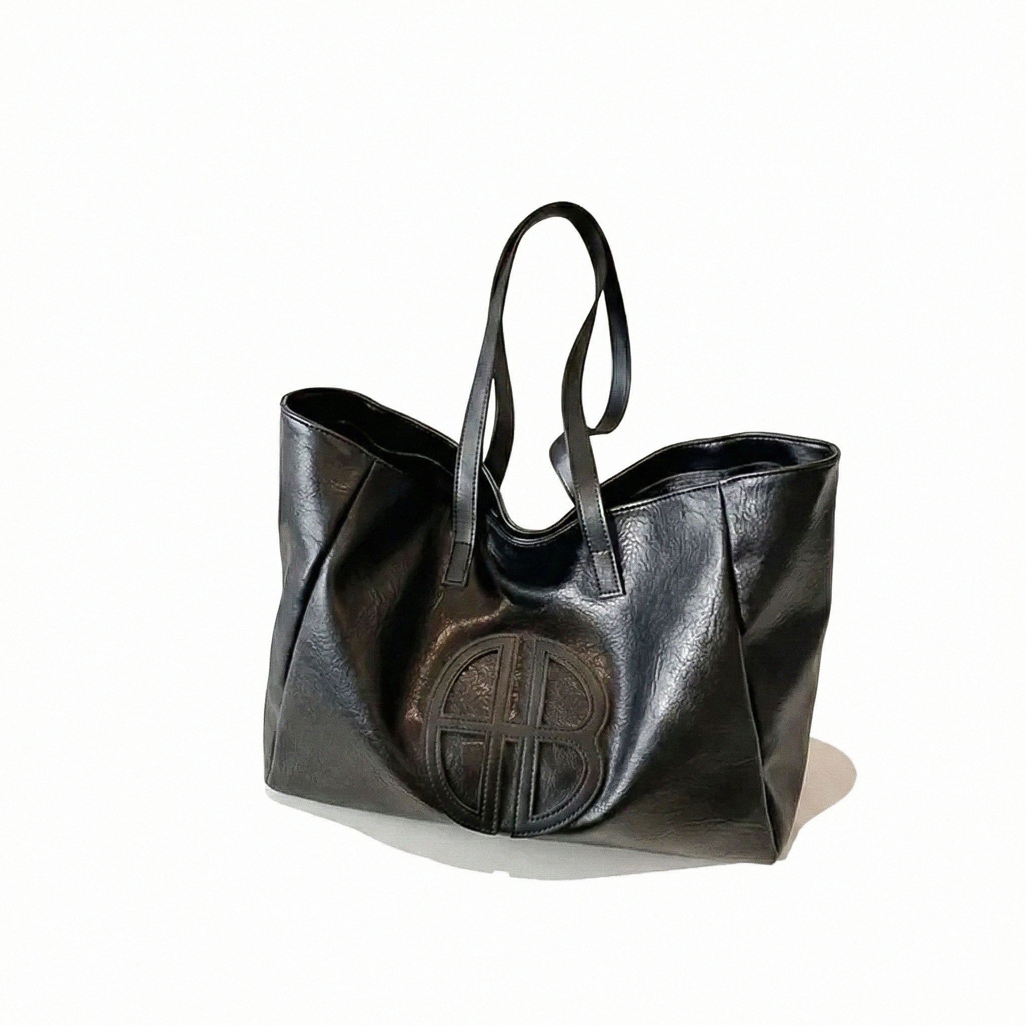 Leather Carryall Tote