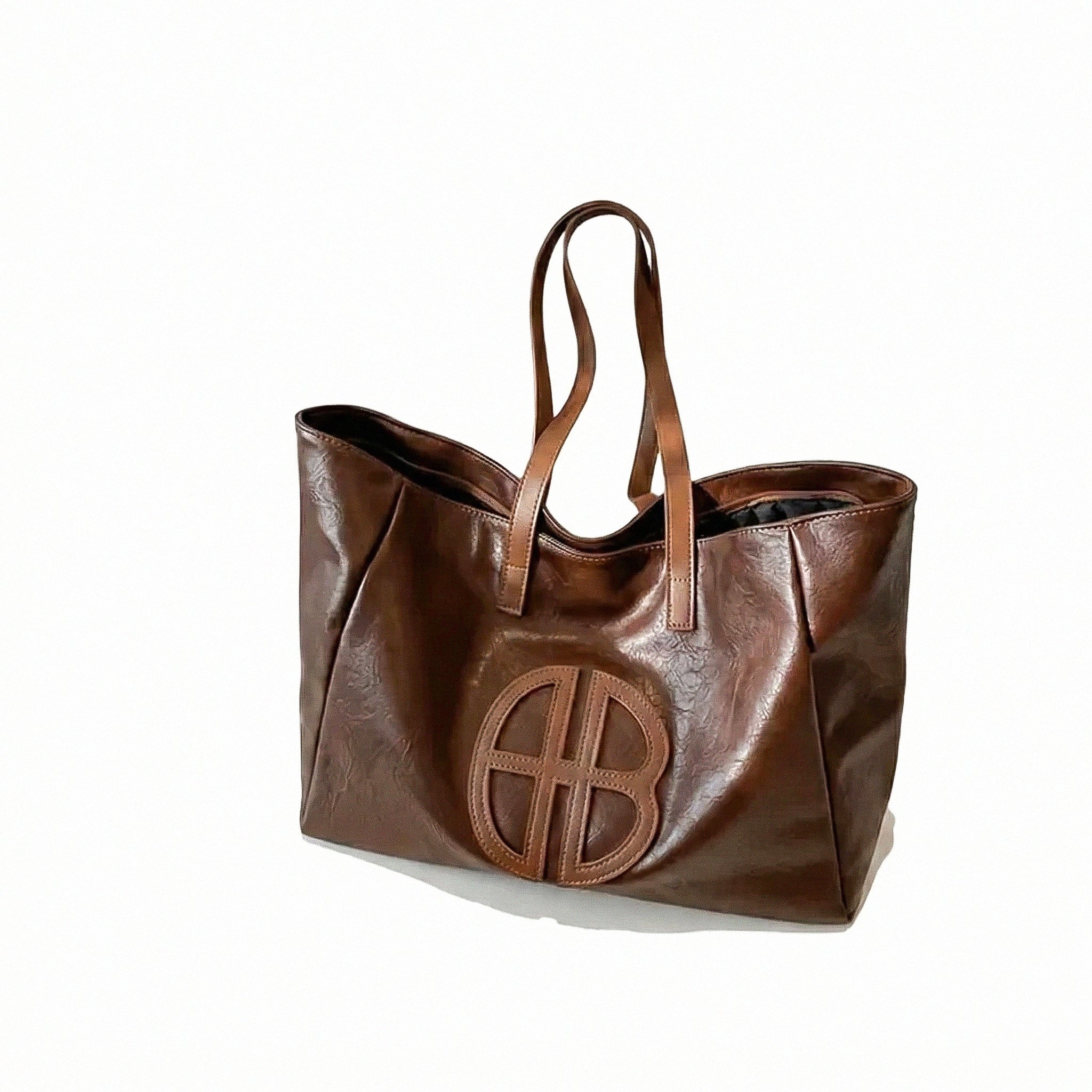 Leather Carryall Tote
