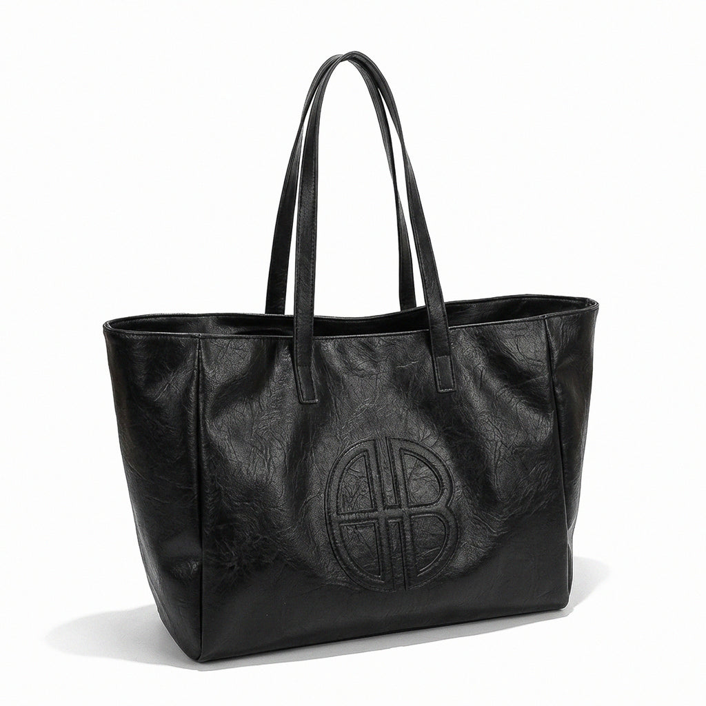 Leather Carryall Tote