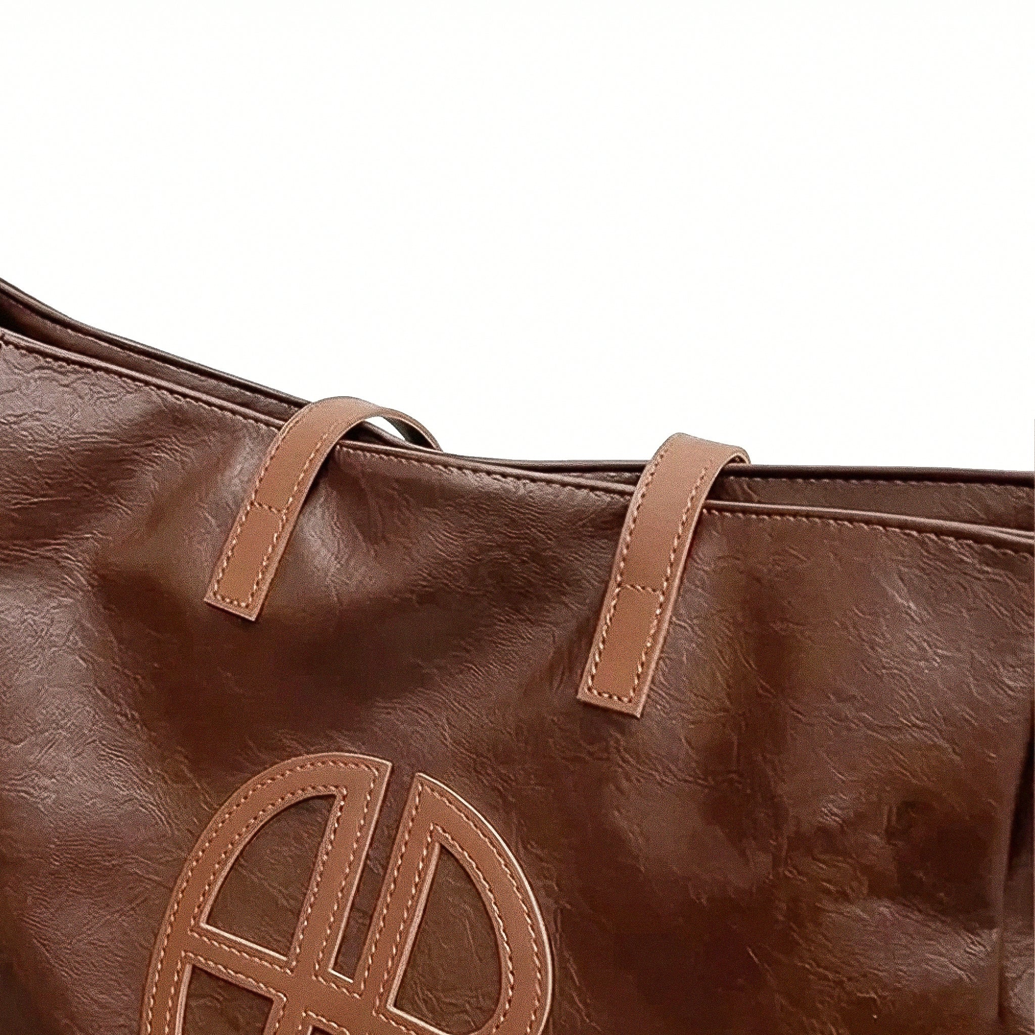 Leather Carryall Tote
