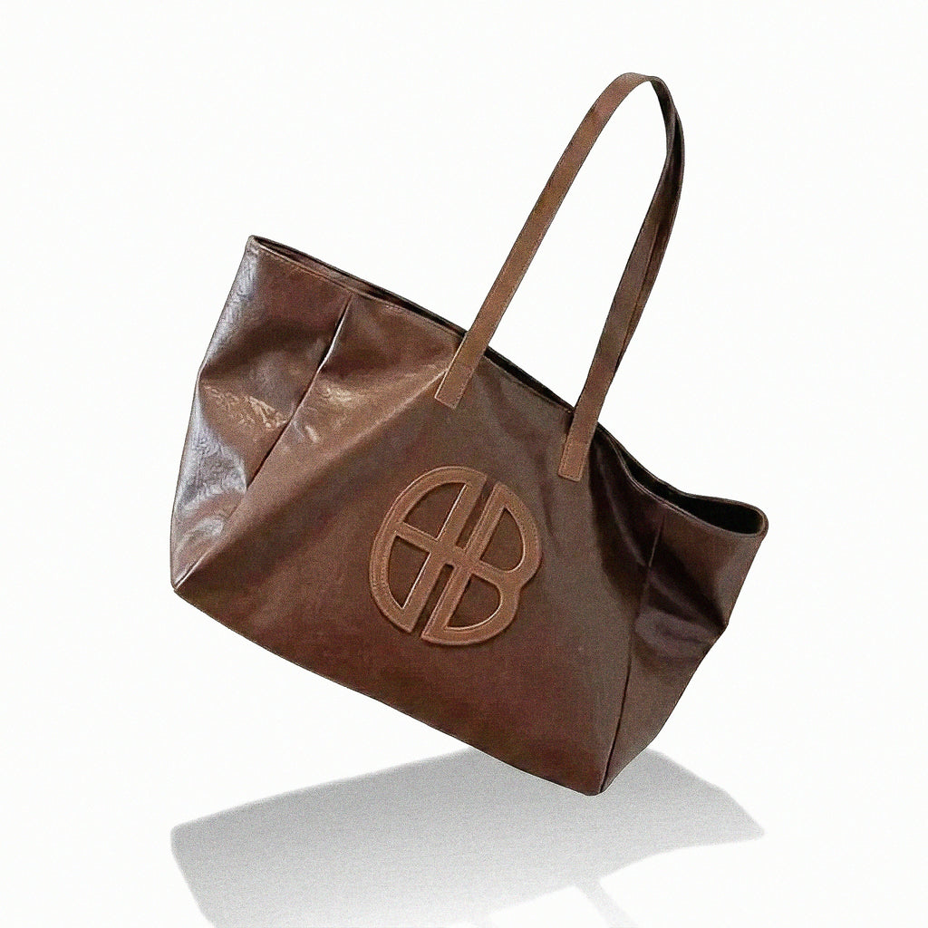 Leather Carryall Tote