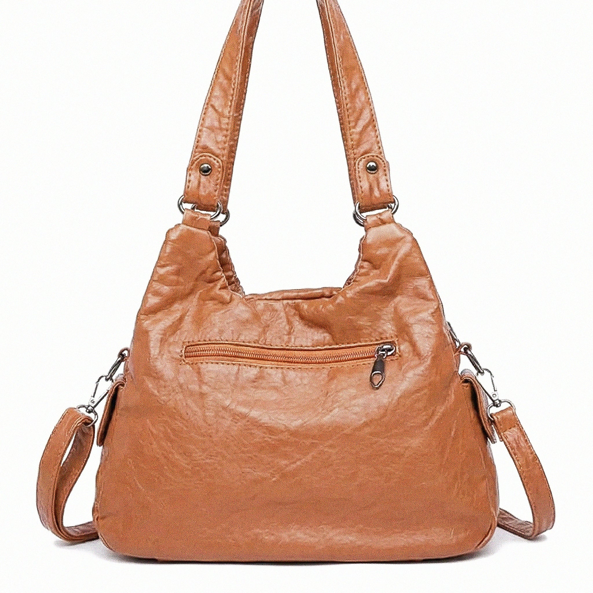 Modern Leather Hobo Crossbody