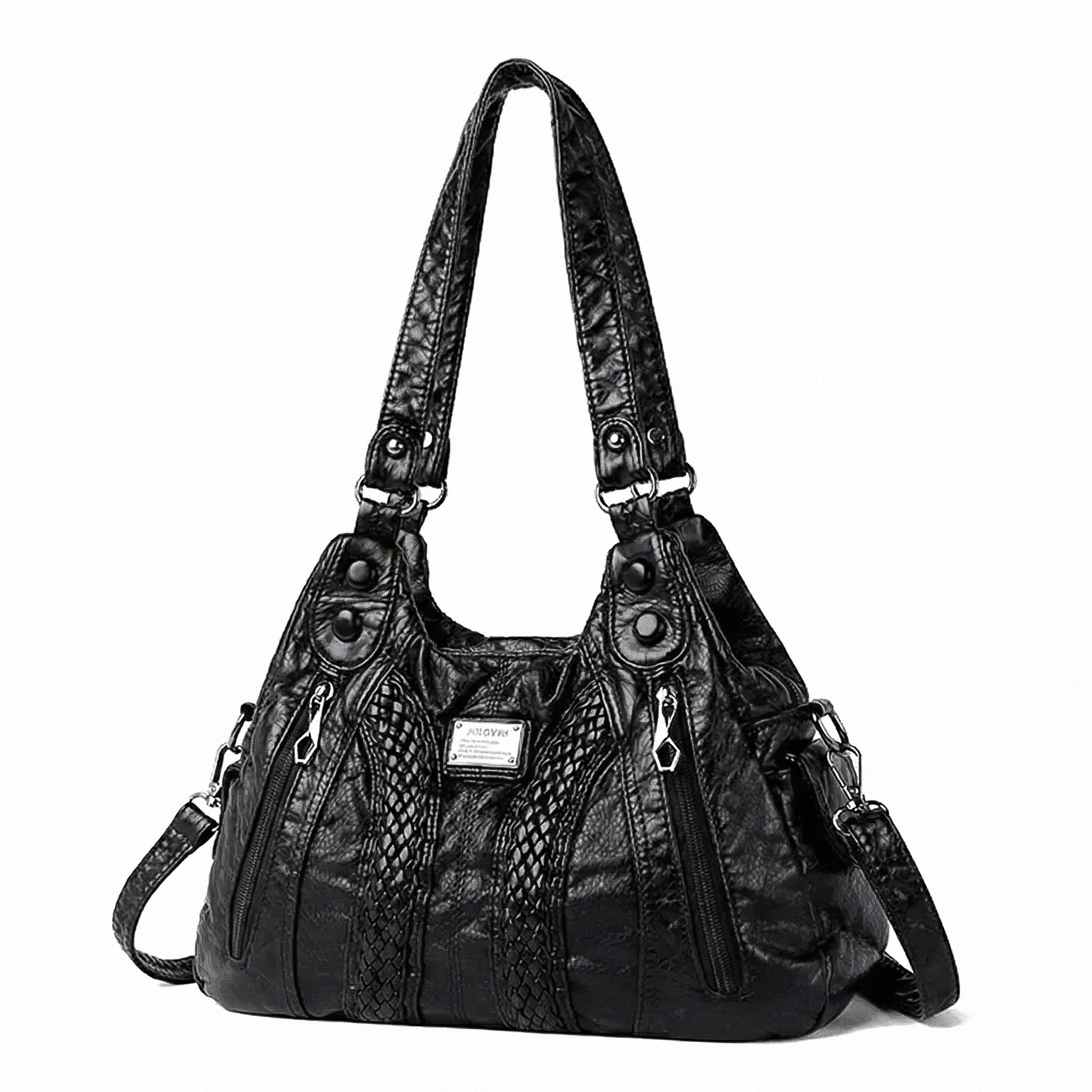 Modern Leather Hobo Crossbody