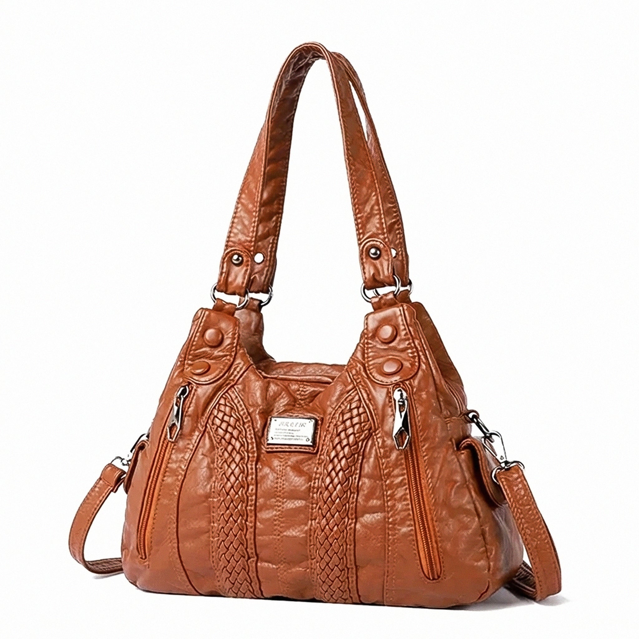 Modern Leather Hobo Crossbody
