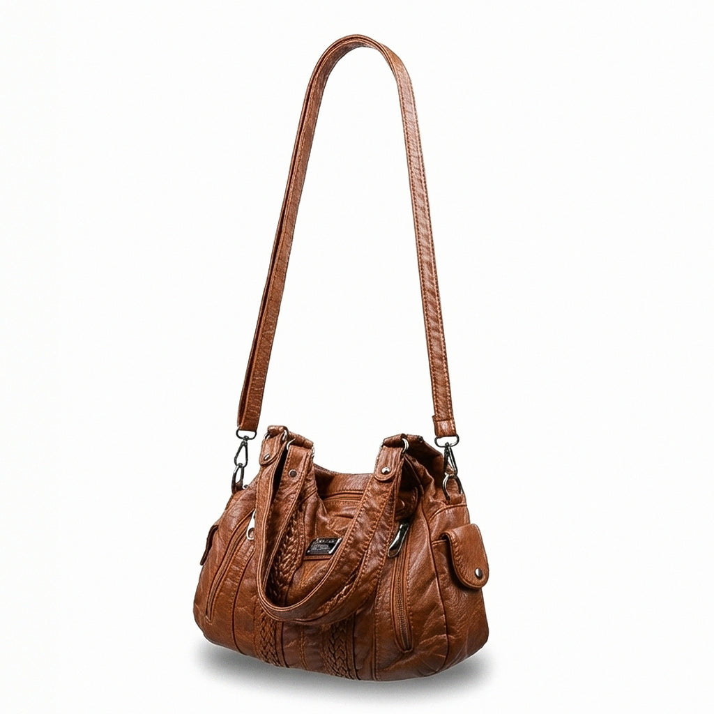 Modern Leather Hobo Crossbody