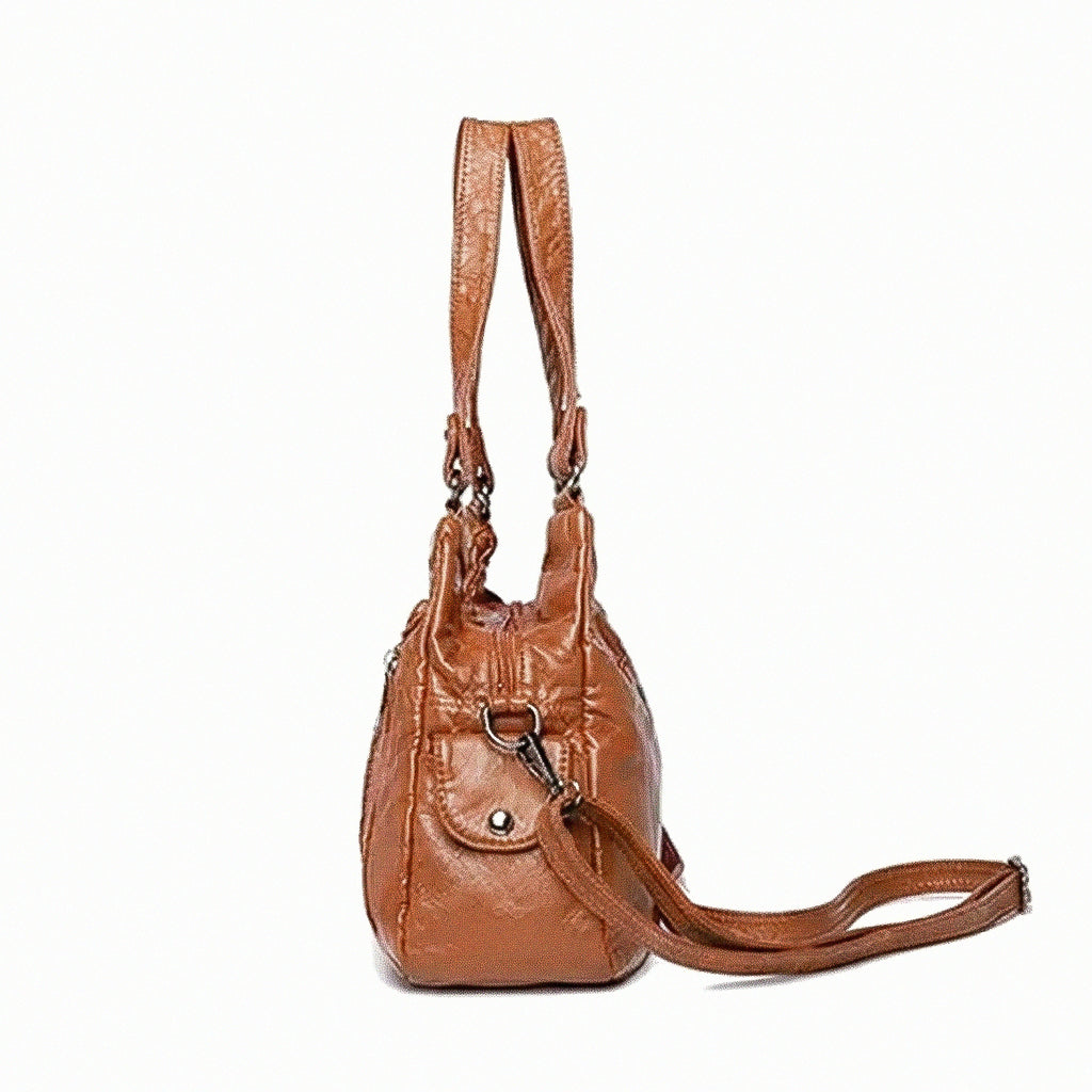 Modern Leather Hobo Crossbody