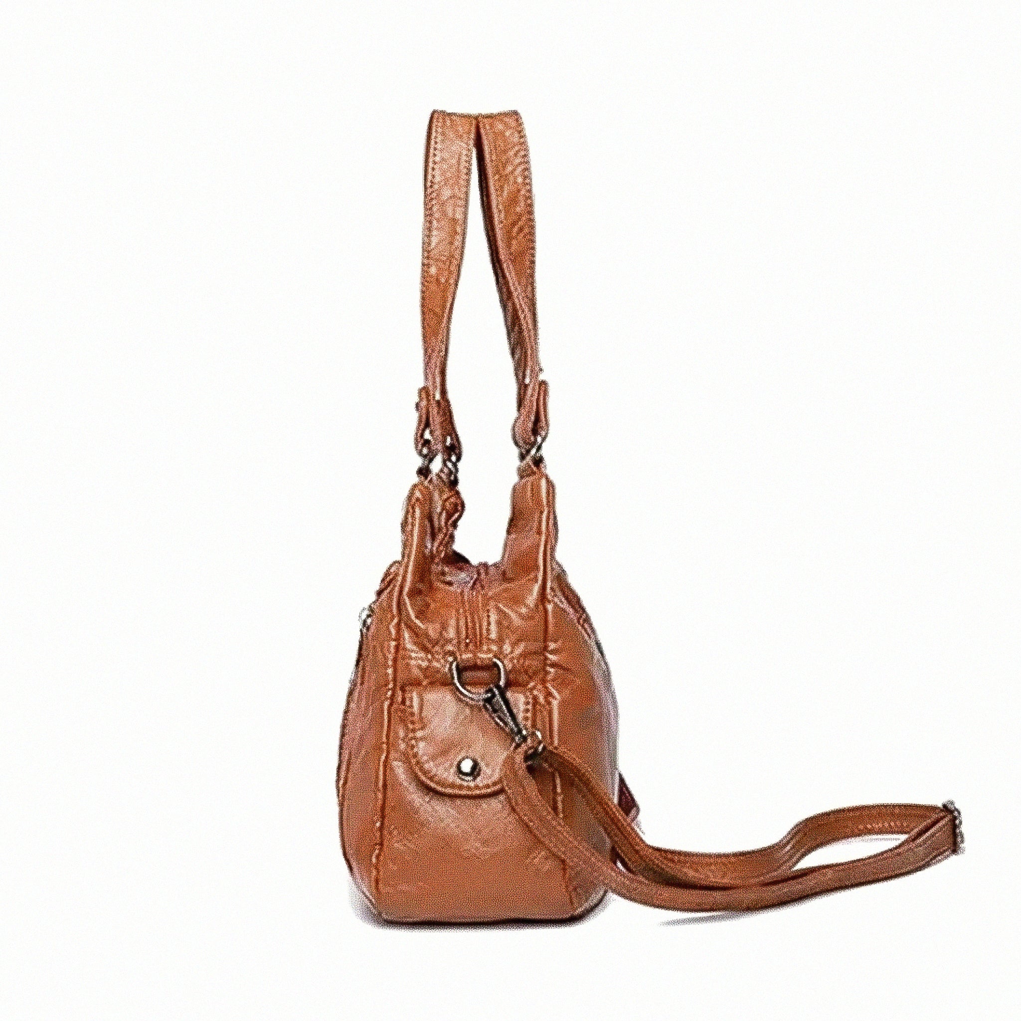 Modern Leather Hobo Crossbody