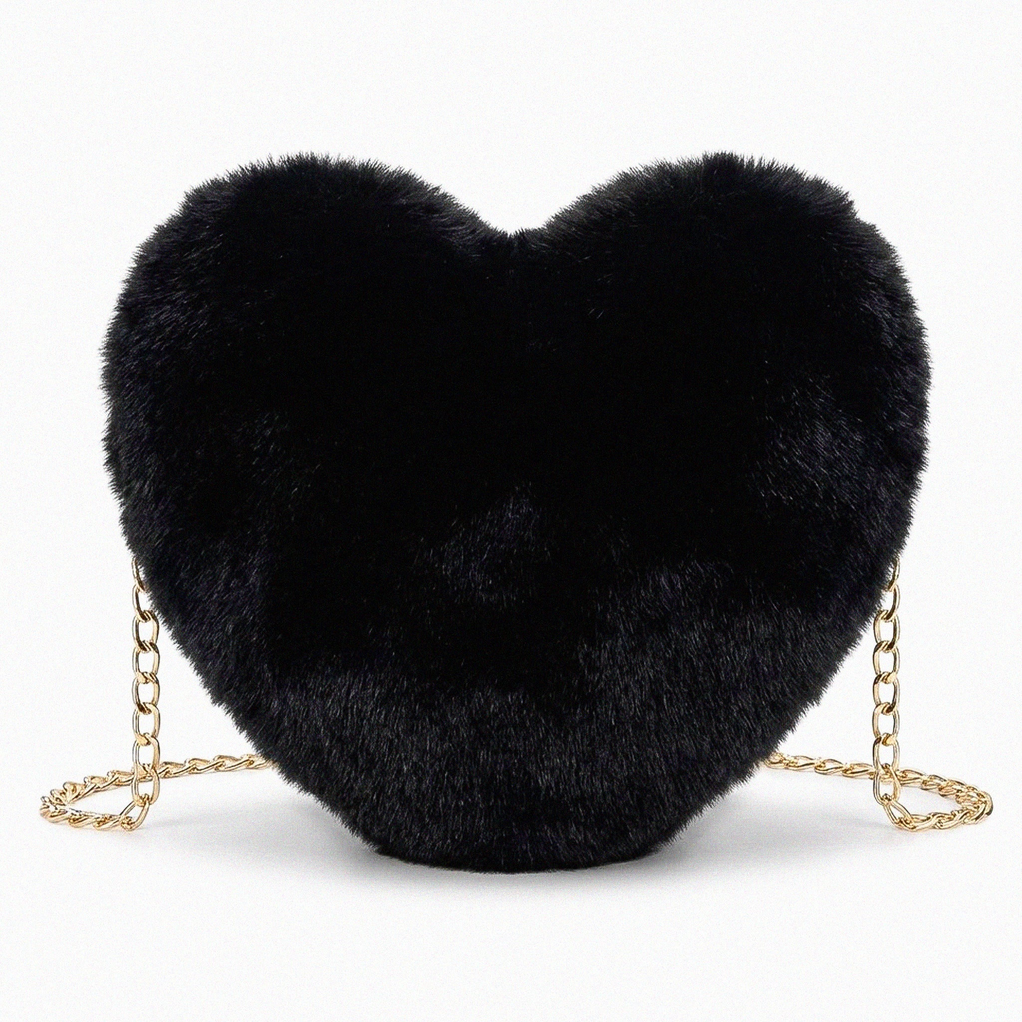 Plush Heart Purse