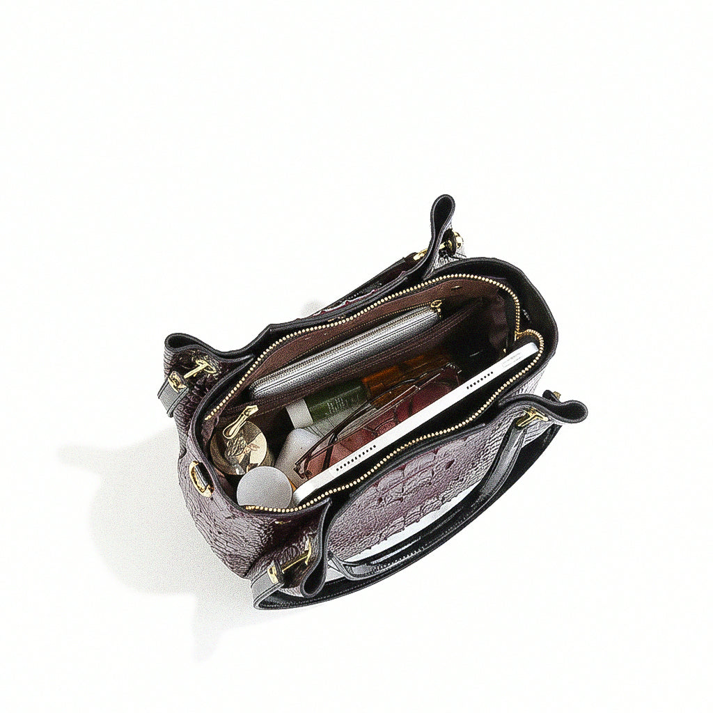 Morae Everyday Tote Crocodile Leather