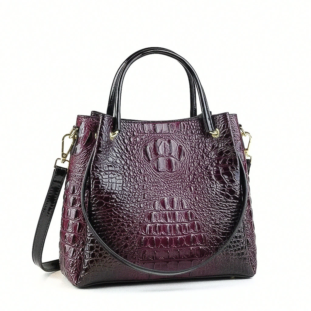 Morae Everyday Tote Crocodile Leather