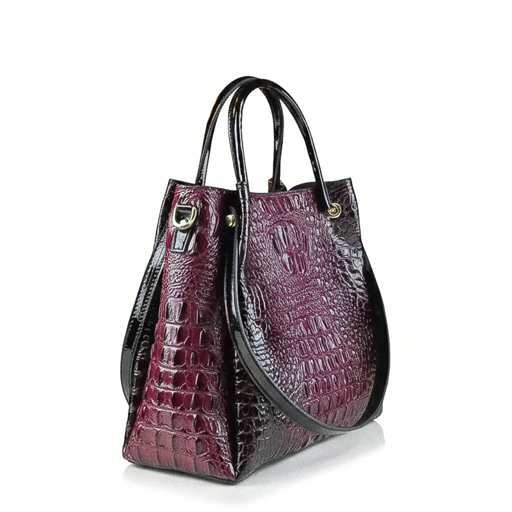 Morae Everyday Tote Crocodile Leather